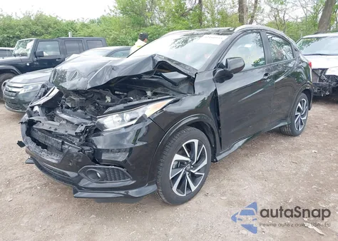 2019 Honda Hr-V Sport z USA, uszkodzony, nr VIN 3CZRU6H14KG732314